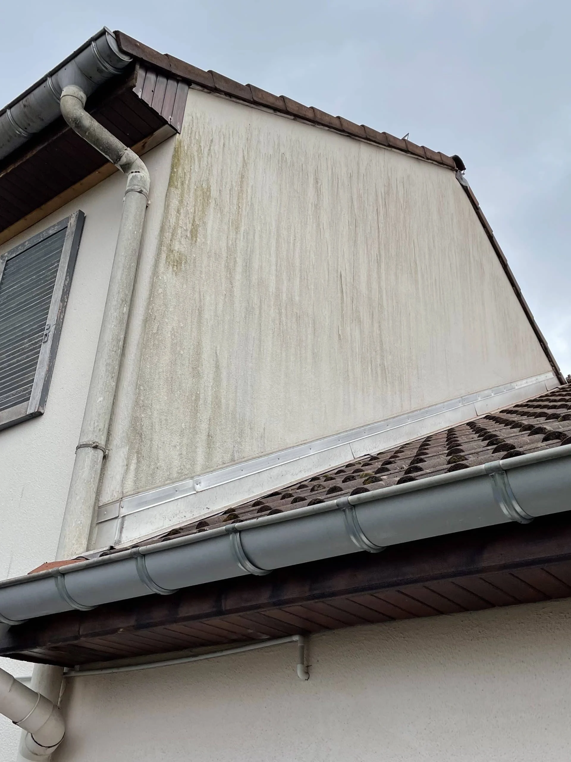 Nettoyage d'une façade de maison à Epinal (88)