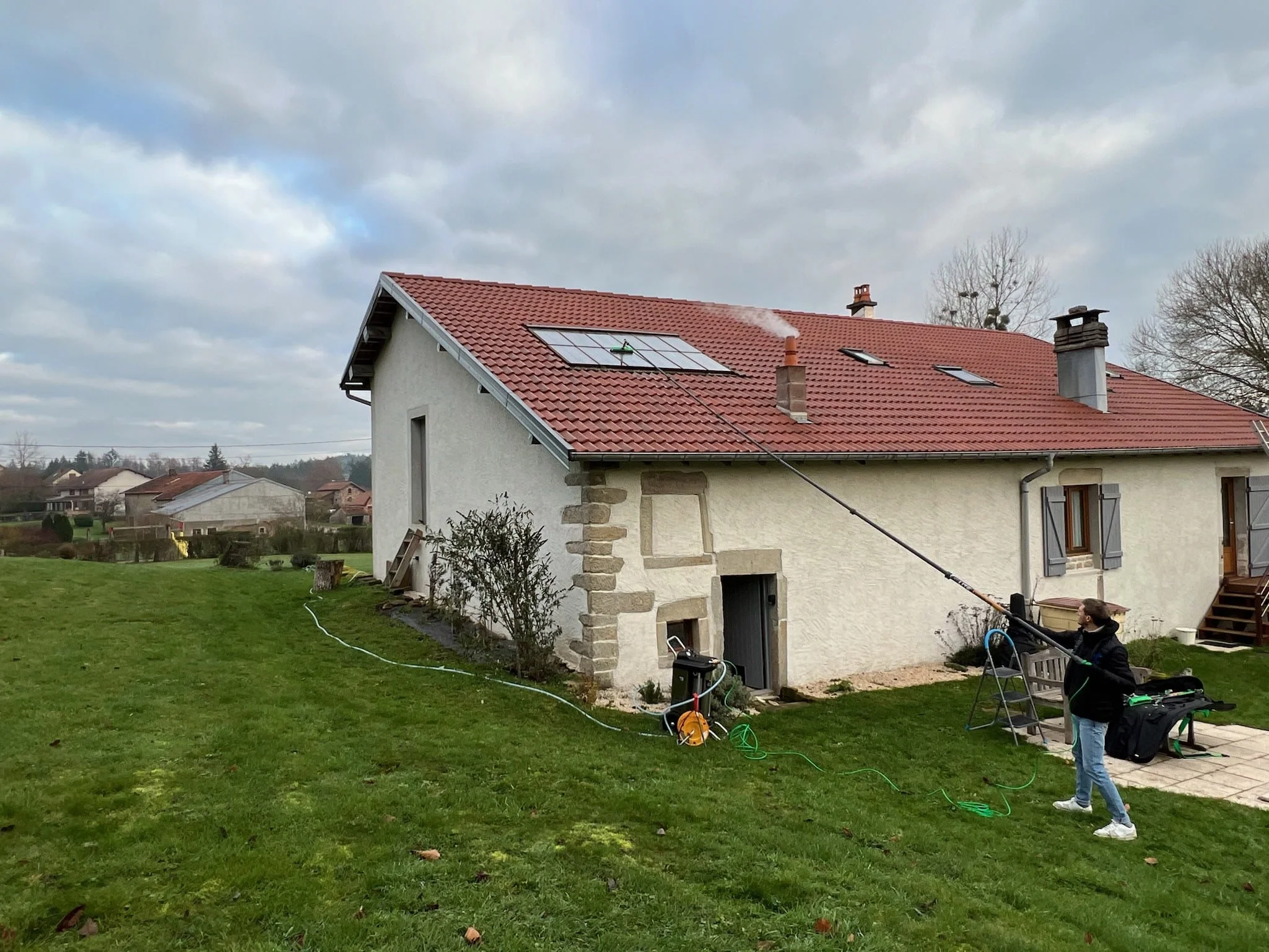 Nettoyage de panneaux solaires - La Haye (88)